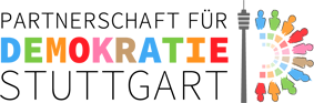 Das PfD Stuttgart Logo Logo Partnerschaft für Demokratie Stuttgart